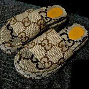 Gucci platform sandals